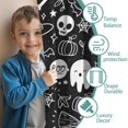 thumbnail image 3 of Blackout Kids Curtains,Halloween Doodle Elements Childrens Insulated Curtains Set Of 2,Bedroom Essentials,Toddler Room Decor 42"x84", 3 of 5