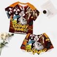 thumbnail image 5 of Looney Tunes Cartoons Women Pajamas Set Loungewear Sleepwear 2 Piece PJ Sets, 5 of 8