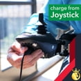 thumbnail image 4 of ComfyGO 6011 heavy-duty powered motorized electric power wheelchair, silver, 4 of 6