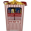 Movie Night Snacks For Two Gift Set - Popcorn, Red Vines, & Dots Candy, 17.4 Oz