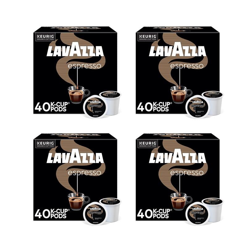 Lavazza Espresso Keurig K-Cup® Pods, Medium Roast, 100% Arabica (160 Pods)