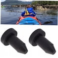 thumbnail image 4 of Phenofice 2 Pcs Waterproof Kayak Scupper Plug Kit Black Rubber for Outdoor Kayaking, 4 of 8