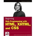 thumbnail image 1 of Pre-Owned Beginning Web Programming with HTML, XHTML, and CSS (Paperback) 0764570781 9780764570780, 1 of 1