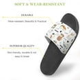 thumbnail image 3 of GZHJMY Stylish Slides for Women Men, Cartoon Dog Or Puppy Characters Soft Flexible Slip-on Sandals Slippers, 3 of 7