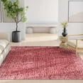 thumbnail image 5 of Well Woven Abstract Nightscape Modern Geometric Flat-Weave Red 9'10" x 13' Area Rug, 5 of 7