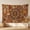 A, variant on XaaKee Tapestry Wall Hanging, Terracotta Tribal Vaults II, High-Quality Polyester Tapestry For Bedroom, 60x40Inch