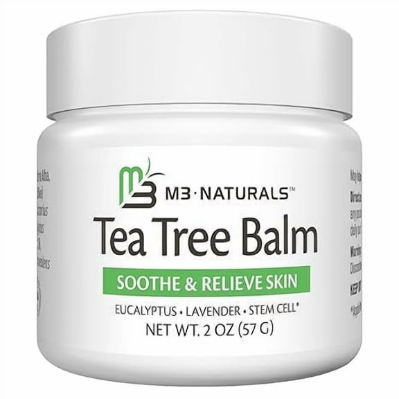 Tea Tree Oil Foot Balm – Soothing Moisturizer for Dry, Cracked Feet & Nails | Hydrating & Nourishing Skin Care for Tired, Rough, and Calloused Feet | Refreshing 2 oz Balm