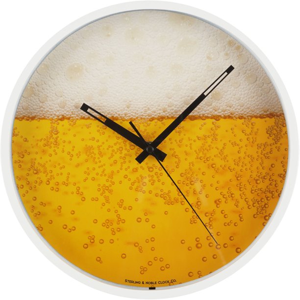 Mainstays 11.5" Beverage Wall Clock