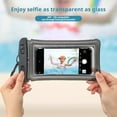 thumbnail image 3 of Eoperou Mobile Waterproof Bag with Lanyard Touch Screen Good Seal Leakproof Underwater Dry Bag Beneath Water Cellphone Protector Beach Swimming Cellphone Sealer, 3 of 8