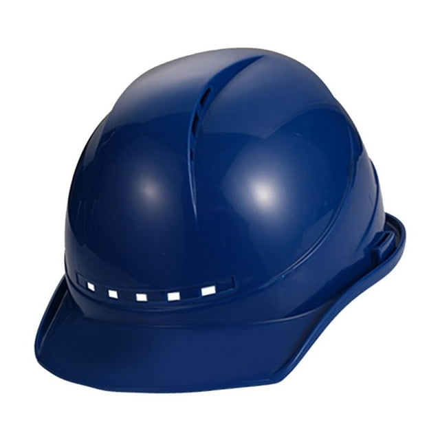 Almencla Casque Rigide Protecteur Ajustable pour Travailleur Protection Confortable Adultes Casquettes Bleues