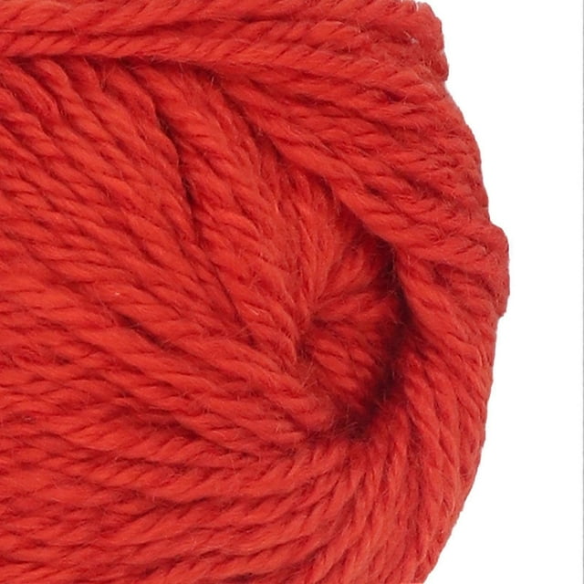 Red Acrylic Yarn 3.5 to 4.0mm Thickness Durable Acrylic Red Vivid Color Widely Used Crochet Yarn for Knitting Weaving