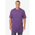 thumbnail image 6 of KingSize Men's Big & Tall Shrink-Less Lightweight Longer-Length Crewneck T-Shirt, 6 of 6