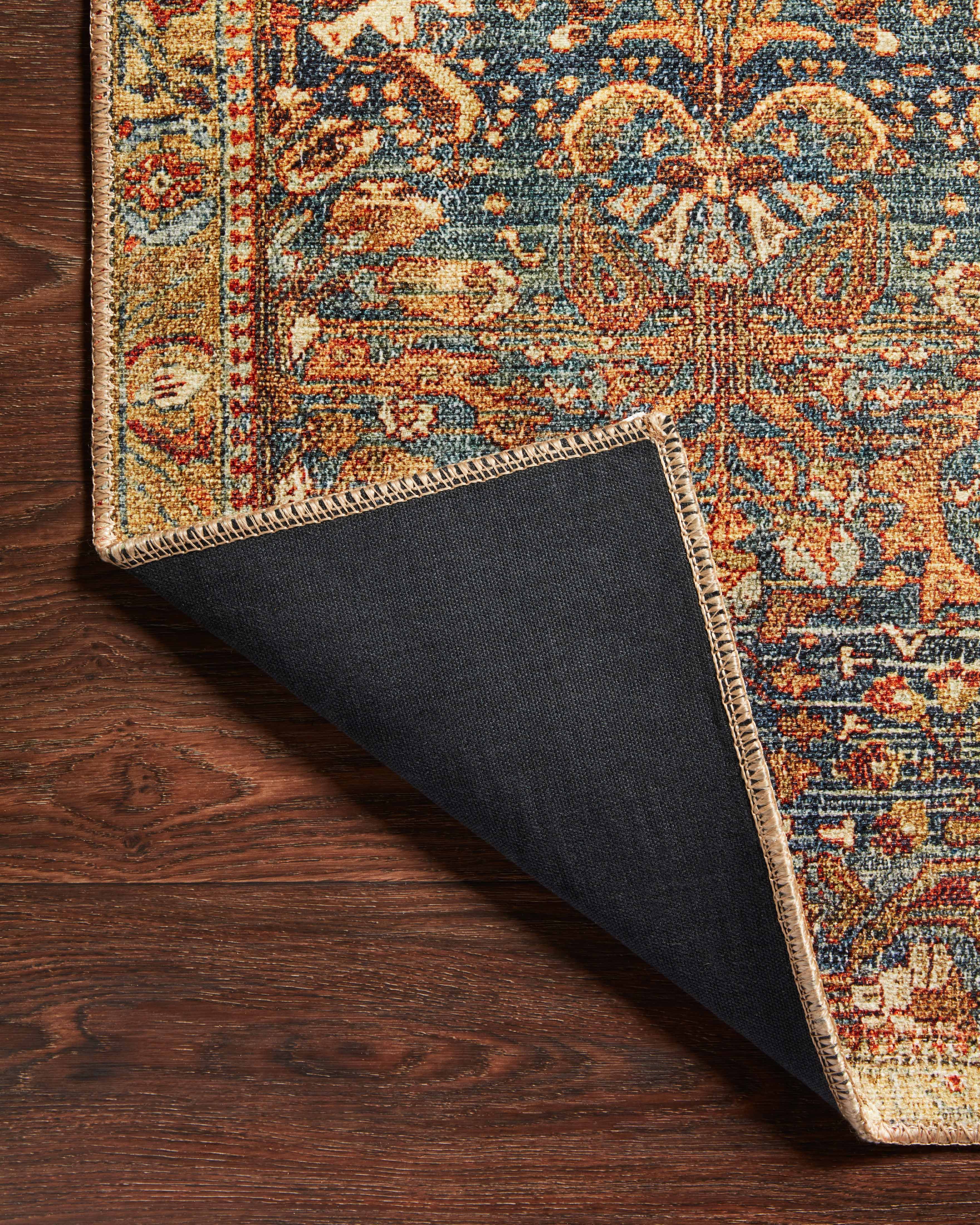 Echo Loom Grand Havana Blue / Sunset 2'-0" x 5'-0" Accent Rug