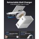 thumbnail image 3 of Cargador de teléfono portátil Block Gitryin de 40 W con cable tipo C, 3 of 7