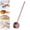 Rose Gold, variant on Soup Long Handle 80ml Gold Wear Kitchen Spoon Multi Use Cooking Utensil For Hot Oil And Water Soup(Rose Gold)