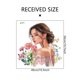 thumbnail image 4 of Adhesivos de pared Hermosa niña con flores, acuarela floral, 4 of 4