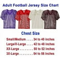 thumbnail image 2 of ADAMS USA Adult Porthole Purple Football Practice Jersey  Size S / M, 2 of 2
