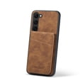 thumbnail image 6 of ELEHOLD for Samsung Galaxy S23 Plus Leather Wallet Case with Card Slots Magnetic Button Kickstand Function Full Body Protective Shockproof Cover for Samsung Galaxy S23 Plus 6.6",Brown, 6 of 7