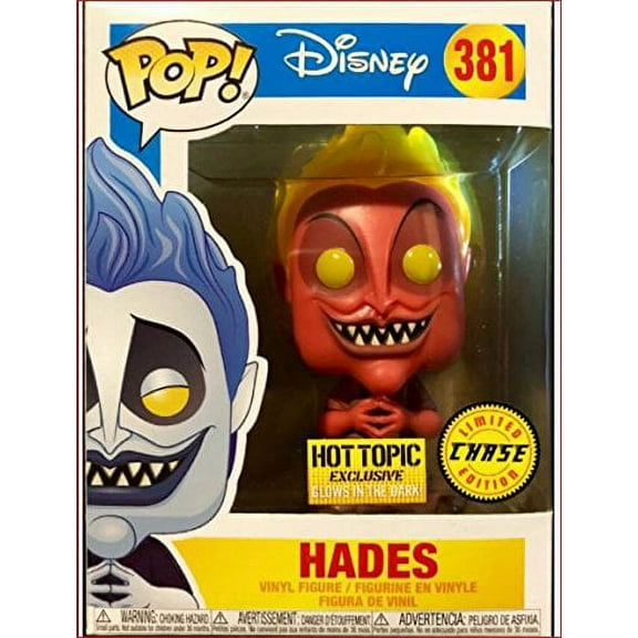 Funko Pop! Disney Hot Topic Exclusive Hades Chase # 381 with Funko Pop! protector