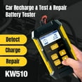 thumbnail image 6 of KW510 Car Battery Tester Pulse Repairing Car Battery Chargers Auto Maintenance Tool Automotive Diagnostic Device ,Precise Measurements, 6 of 6