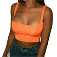 thumbnail image 1 of Women‘s Spaghetti Strap Crop Top, 1 of 4
