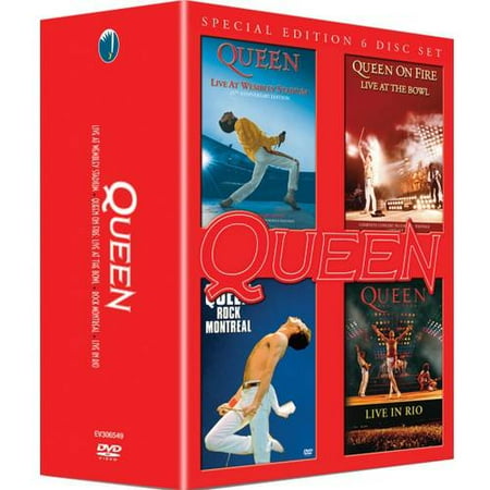 Live At Wembly/Rock Montreal/Live In Rio/On Fire: Live At The Bowl (4 Music DVD)