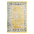 thumbnail image 3 of Unique Loom Baracoa Collection Area Rug - Prado (6' x 9' Rectangle Yellow/Ivory), 3 of 7