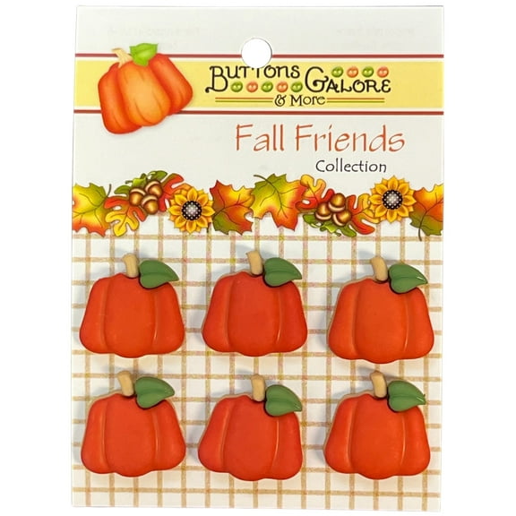 Buttons Galore Button Theme Pack-Pumpkins