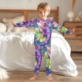 thumbnail image 6 of BZSMCE Unisex Pajama Set Snug-Fit Cotton Sleepwear Colorful Frog Printed, 6 of 7