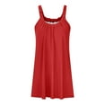 thumbnail image 4 of Riforla Women's Beach Dress Bikini Beachwear Coverups Casual Vacation Short Summer Dresses Red XXL, 4 of 5