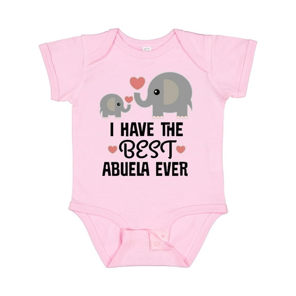 Inktastic Grandchild Best Abuela Ever Boys or Girls Baby Bodysuit