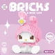 thumbnail image 1 of Juguete decorativo ensamblado de Hello Kitty Sanrio, figura de Anime Kuromi, modelo Cinnamoroll, caja de bloques de construcción, modelo de rompecabezas, regalo, 1 of 4
