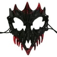 thumbnail image 1 of Halloween Dance Performance Two Half Face Bleeding Tiger Yasha Tengu Human Wolf, 1 of 4