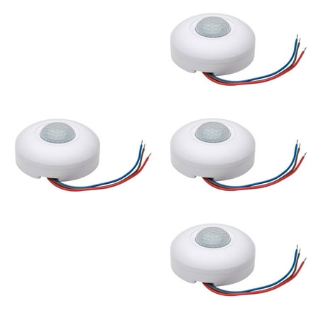 4 Pieces Ceiling Sensor Switch Motion Detector 220v Basements