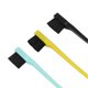 thumbnail image 5 of 5pcs Dual Edge Brush Comb 2 In 1 Edge Double Sided Control Hair Hairline Eyebrow Brush Comb Makeup Tools, 5 of 5