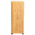 thumbnail image 2 of 38 Inch Accent Cabinet Chest 5 Adjustable Shelf Units Golden Oak Brown - Saltoro Sherpi, 2 of 6