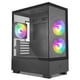 thumbnail image 2 of Gabinete Gamer Getttech GCM-550AC-02 Mini tower Cristal templado diseño acuario 7 ventiladores RGB (3 instalados) VGA 320 mm Enfriador CPU 155mm USB HD AUDIO, 2 of 11