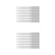 thumbnail image 1 of Agujas de Máquina de Coser Profesionales Yuarrent Plata 12/80 10 Piezas, 1 of 6