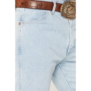 Wrangler Men's Men'S 13Mwz Jeans Cowboy Cut Original Fit Prewashed Bleach Indigo 31W x 34L US