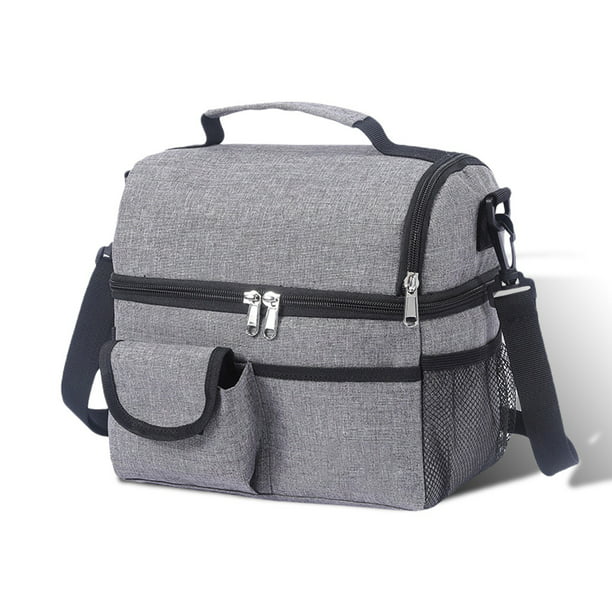 DALX Portable Outdoor Picnic Bags Travel Shoulder Bag Waterproof Double ...