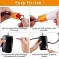 thumbnail image 3 of Estrela 2022 Ducha portátil para camping Ducha eléctrica para exteriores/interiores con indicador de energía de batería, 2 modos de flujo 4400 mAh USB recargable carga rápida, 8.2 pies para camping,, 3 of 6