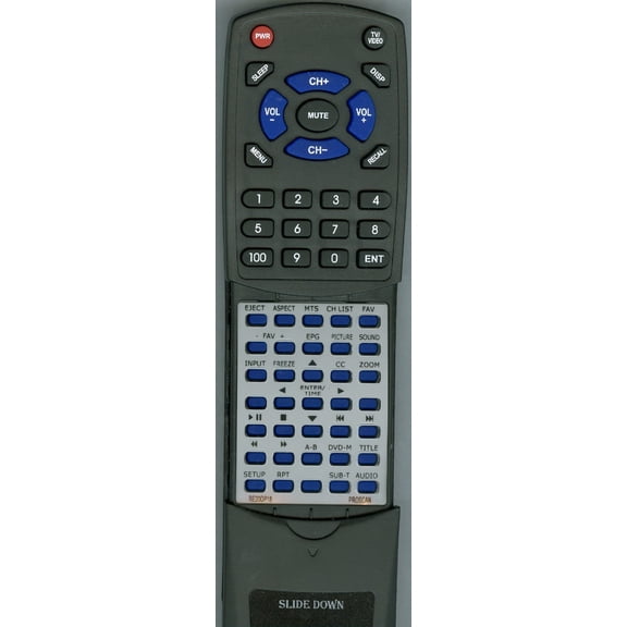 Replacement Remote for PROSCAN RE20QP18, RTRE20QP18, 40LD45QC, 40LD45Q
