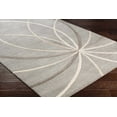 thumbnail image 4 of Hauteloom Charlevoix Wool Living Room, Bedroom Area Rug - Contemporary - Cream, Olive, Dark Red - 7'6" x 9'6", 4 of 10