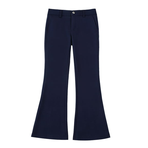 Smith's American Girls' Flared Pants Color: navy Size: 4 - 5
