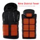 thumbnail image 3 of Sexy Dance Winter Warmth Chaleco calefactado para hombres Chaqueta sin mangas eléctrica Sudadera con capucha Abrigo calefactor Outwear al aire libre, 3 of 7