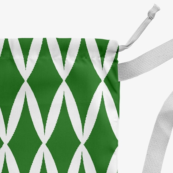Simply Daisy Geometric 28 x 36 in Laundry Bag