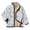 Blue Seashell Coral Conch Ocean Toile, variant on Ocean Wave Print Full Zip Jacket for Girls Boys No Hood Loose Sweatshirt 2026 Zip up Y2k Jackets Coat Casual Long Sleeve Outerwear Fall Winter Jackets with Pockets, 4 Years