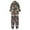 A Black, variant on Children's Boys Girls Dinosaur Rainbow Printed Button Rain Jacket Hooded Windproof Raincoat