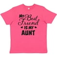 thumbnail image 3 of Inktastic My Best Friend is My Aunt with Hearts Youth T-Shirt, 3 of 5