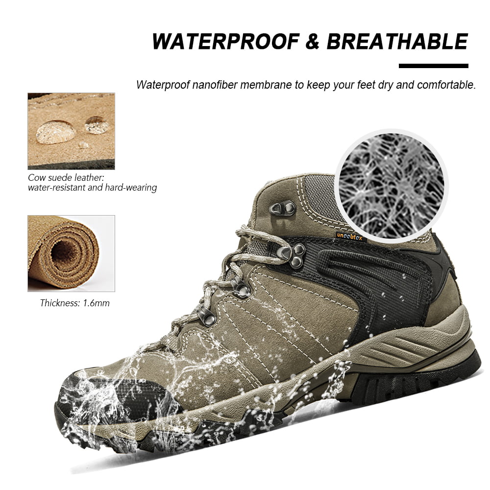 breathable waterproof hiking boots